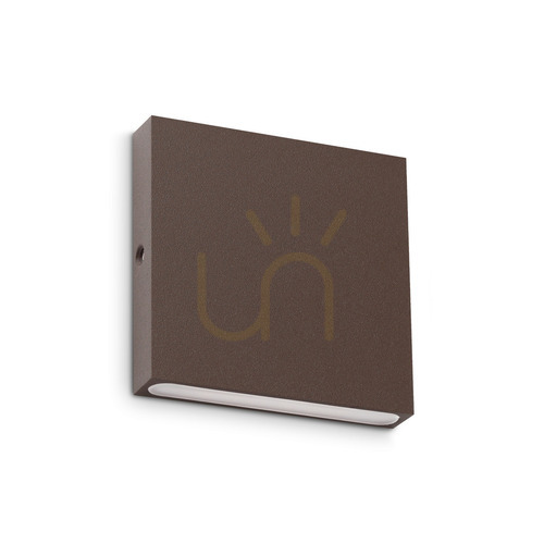 Verifica Lampă de perete exterior Ideallux POST-IT maro LED 3W IP65 8 cm 335896