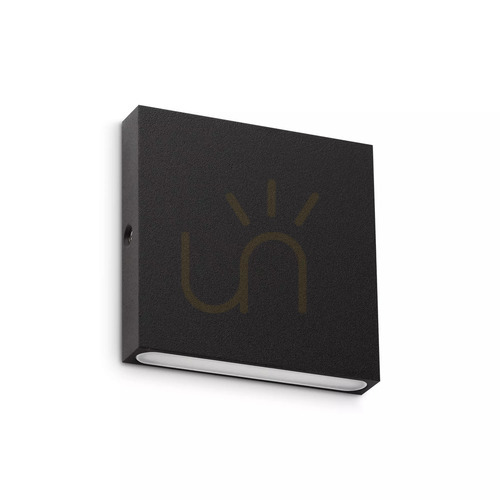Verifica Aplică exterior LED Ideallux POST-IT negru rotundă IP65 8 cm 335919