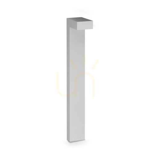 Verifica Lampă exterior LED stâlp Ideallux Sirio 365411 gri IP65 80 cm