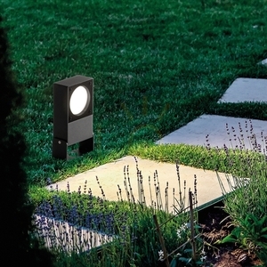 Lampă exterior Ideallux SIRIO 369884 bronz IP65 GX53 30 cm small 1