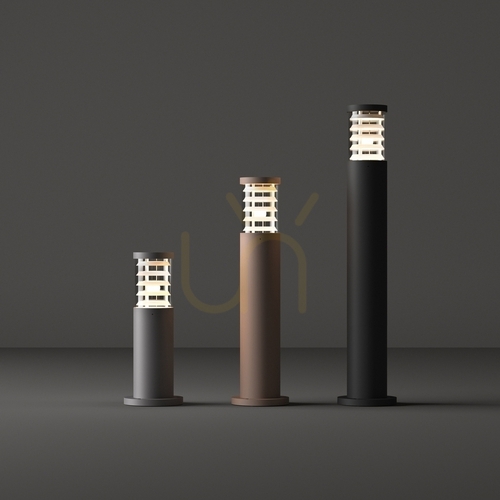 Verifica Lampă exterior Ideallux TRONCO 369761 antracit IP65 E27 Ø15,5 cm