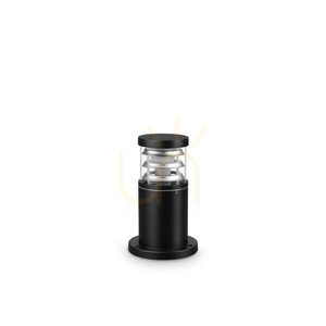 Lampă exterior cilindrică Ideallux TRONCO negru aluminiu IP65 E27 Ø15,5 cm 369846 small 0