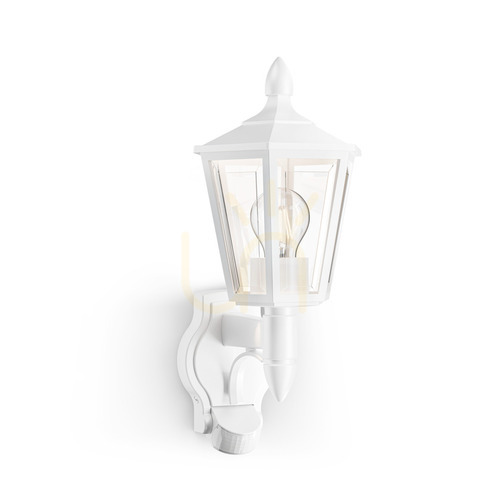 Verifica Lampă de fațadă cu senzor de mișcare și amurg Steinel L 16 S PIR max.20W w Led E27 IP44 IK03 230V alb / plastic