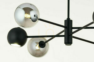 MOKA Candelabru negru G9/GU10 JUPITER small 5