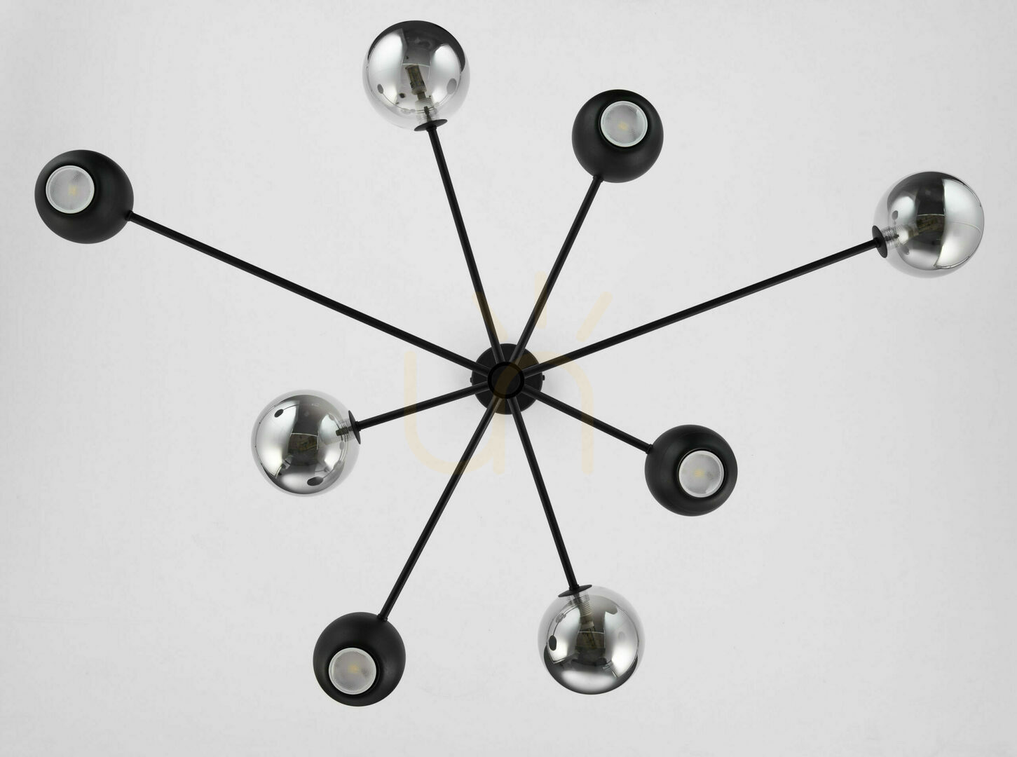 Spectacol MOKA Candelabru negru G9/GU10 JUPITER MOKA Candelabru negru G9/GU10 JUPITER