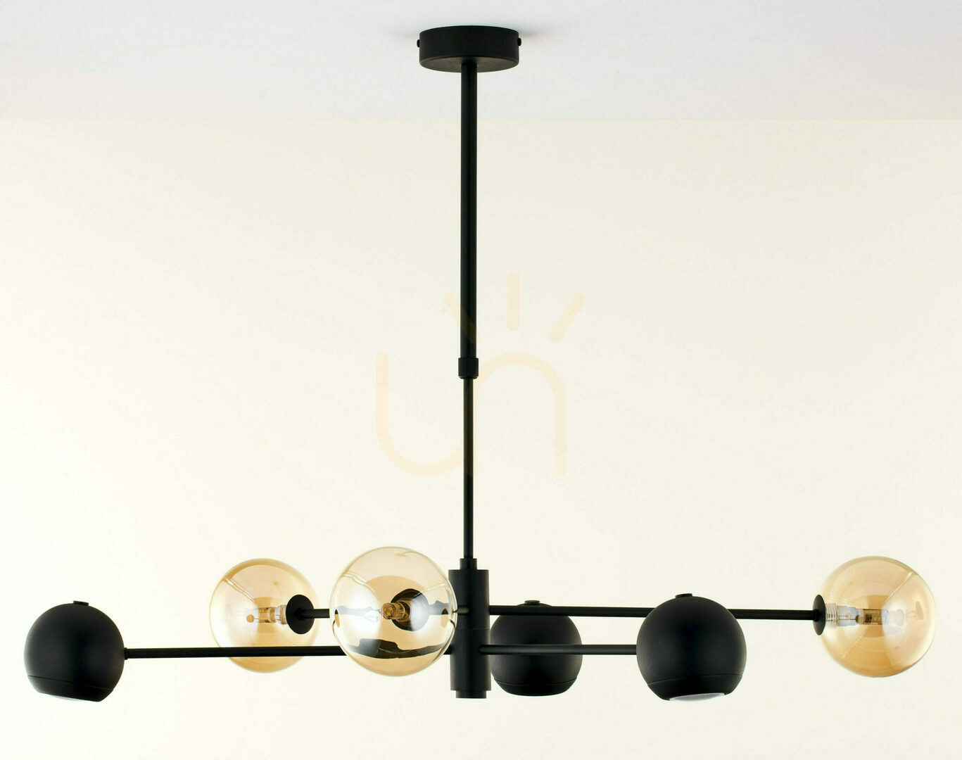 Vedere MOKA Candelabru negru G9/GU10 JUPITER MOKA Candelabru negru G9/GU10 JUPITER