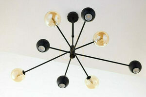 MOKA Candelabru negru G9/GU10 JUPITER small 8