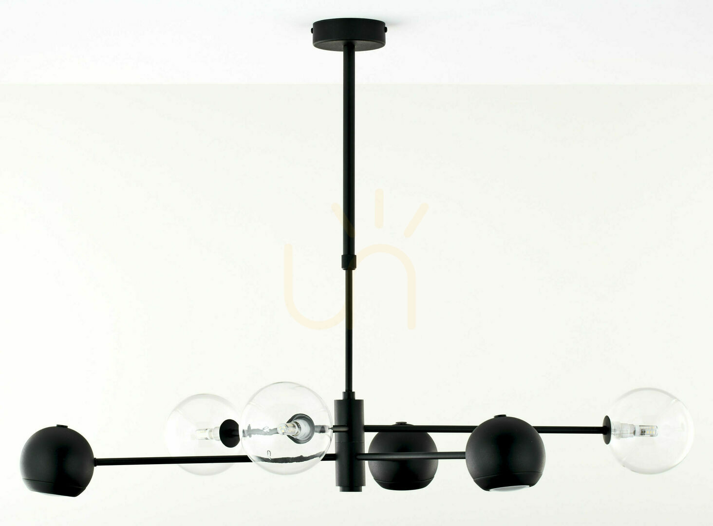 Vedere MOKA Candelabru negru G9/GU10 JUPITER MOKA Candelabru negru G9/GU10 JUPITER