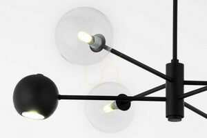 MOKA Candelabru negru G9/GU10 JUPITER 2 MOKA Candelabru negru G9/GU10 JUPITER small 2