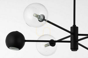 MOKA Candelabru negru G9/GU10 JUPITER 3 MOKA Candelabru negru G9/GU10 JUPITER small 3