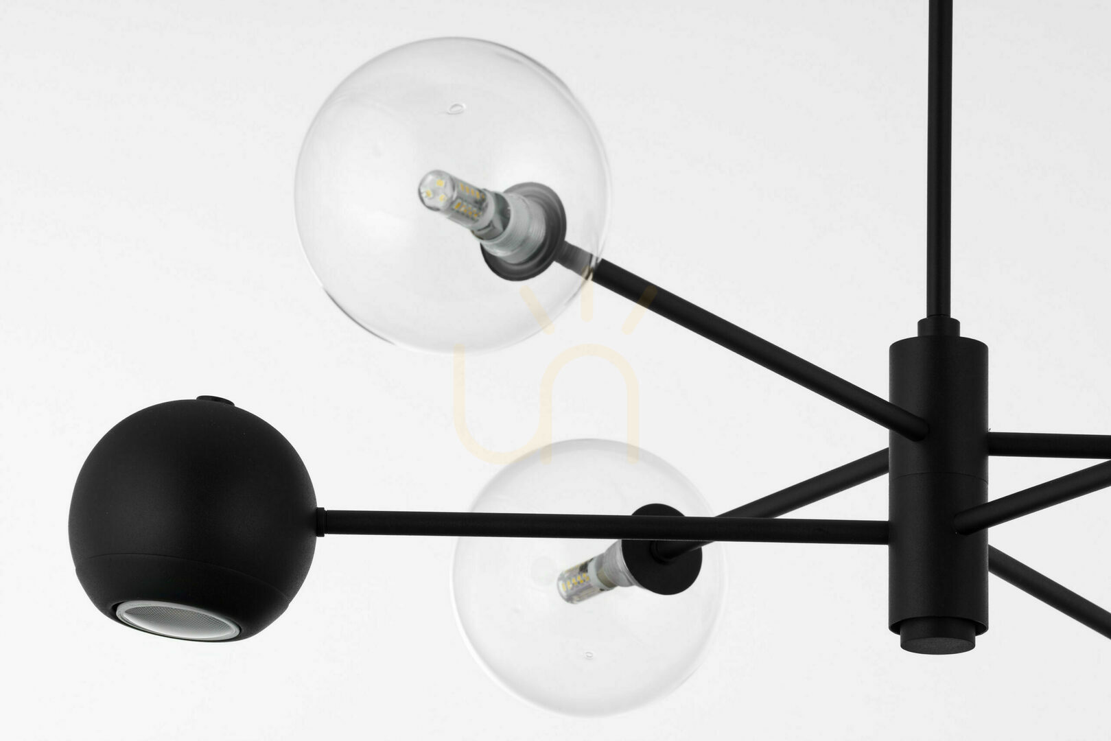 Afişa MOKA Candelabru negru G9/GU10 JUPITER MOKA Candelabru negru G9/GU10 JUPITER