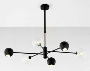 MOKA Candelabru negru G9/GU10 JUPITER 7 MOKA Candelabru negru G9/GU10 JUPITER small 7