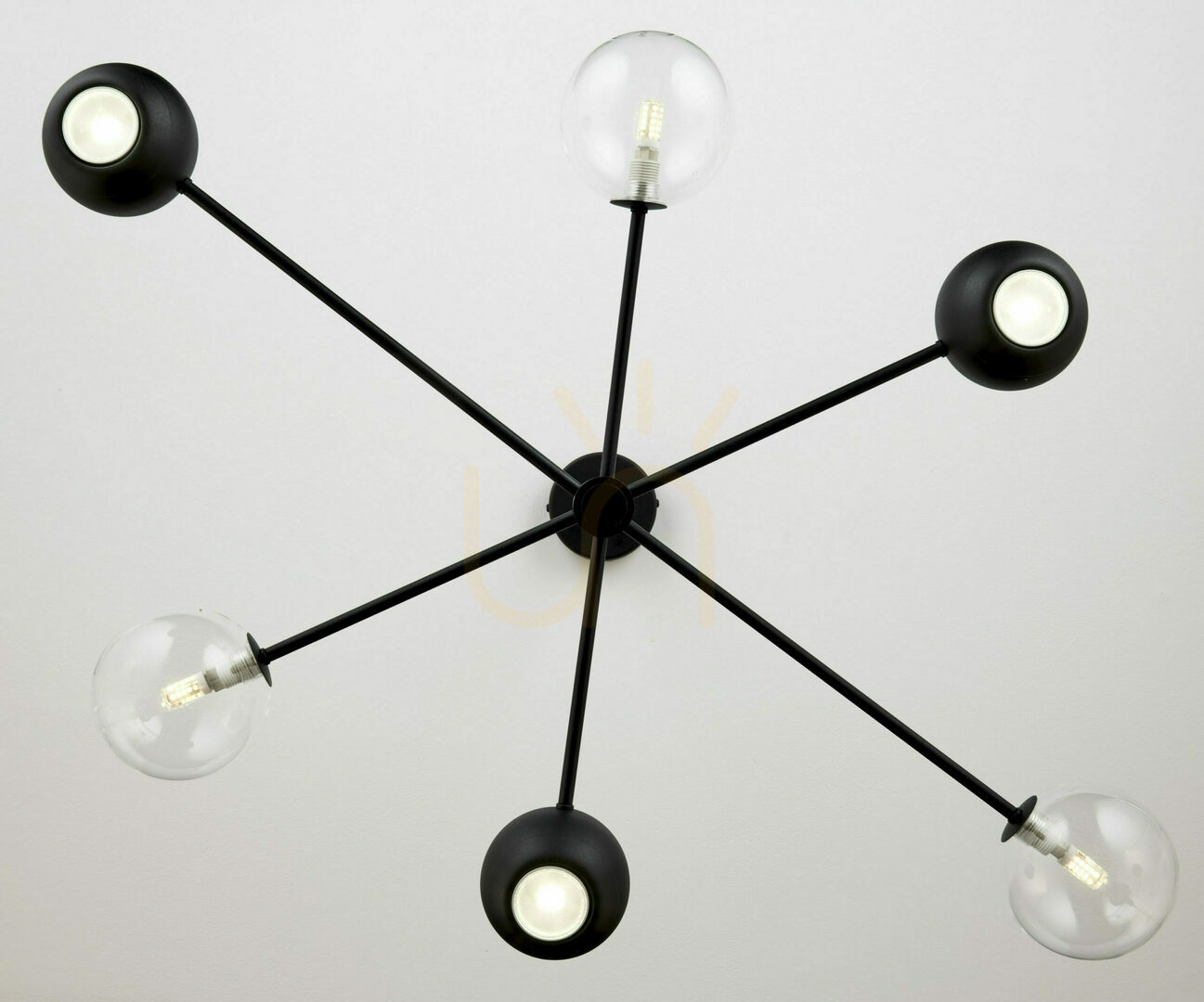 Spectacol MOKA Candelabru negru G9/GU10 JUPITER MOKA Candelabru negru G9/GU10 JUPITER