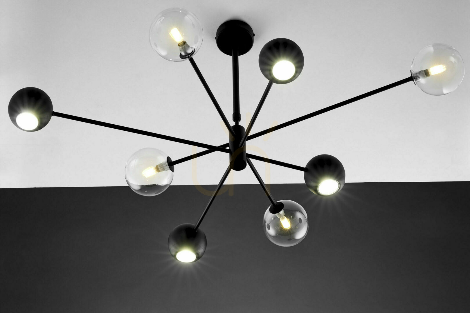 Spectacol MOKA Candelabru negru G9/GU10 JUPITER MOKA Candelabru negru G9/GU10 JUPITER