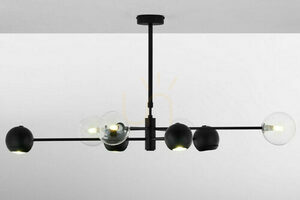 MOKA Candelabru negru G9/GU10 JUPITER 0 MOKA Candelabru negru G9/GU10 JUPITER small 0