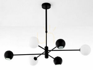 MOKA Candelabru negru G9/GU10 JUPITER small 1