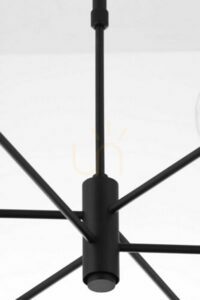 MOKA Candelabru negru G9/GU10 JUPITER small 12