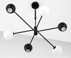 MOKA Candelabru negru G9/GU10 JUPITER small 9