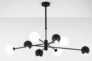MOKA Candelabru negru G9/GU10 JUPITER 1 MOKA Candelabru negru G9/GU10 JUPITER small 1