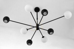MOKA Candelabru negru G9/GU10 JUPITER 3 MOKA Candelabru negru G9/GU10 JUPITER small 3