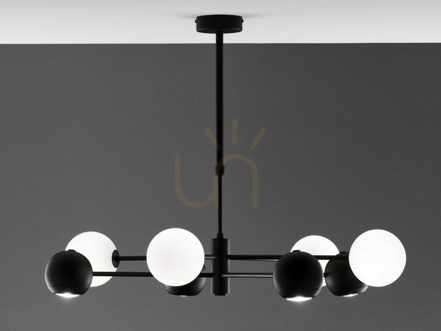 Spectacol MOKA Candelabru negru G9/GU10 JUPITER MOKA Candelabru negru G9/GU10 JUPITER