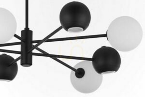 MOKA Candelabru negru G9/GU10 JUPITER 9 MOKA Candelabru negru G9/GU10 JUPITER small 9