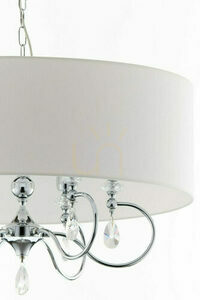 ELBA Crom E27 lampă suspendată JUPITER small 2