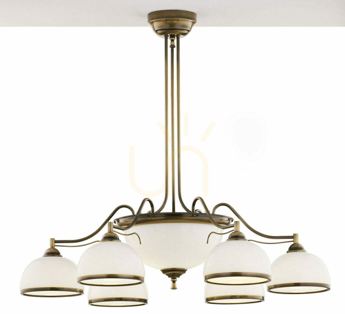 Verifica TURKUS Candelabru din alamă E27 JUPITER TURKUS Candelabru din alamă E27 JUPITER