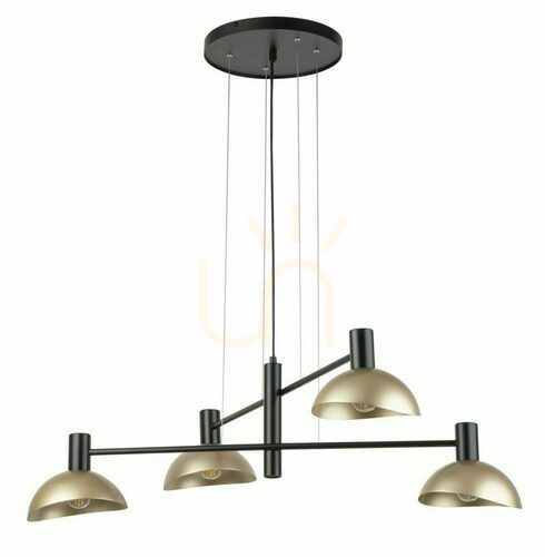 Verifica Lampă pendanta Sigma Artis 4 negru/aur E14 55 cm SKU 40568