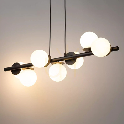 Verifica Lampă suspendată Sigma AVOLA negru/alb 7xG9 74 cm SKU 40788