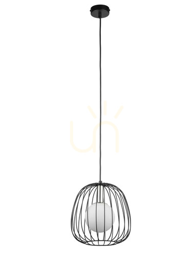 Verifica Lampă suspendată Sigma BELL 1 S negru/alb 24 cm 40722