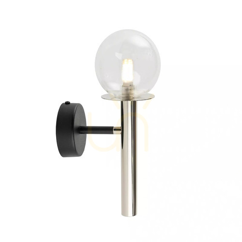 Verifica Lampă de perete Sigma DAISY 1 negru/argintiu sticlă G9 40755