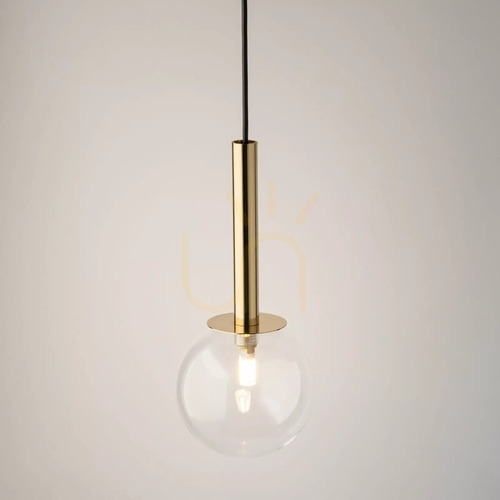 Verifica Lampa suspendată Sigma DAISY 1 auriu transparent 14 cm SKU 40757
