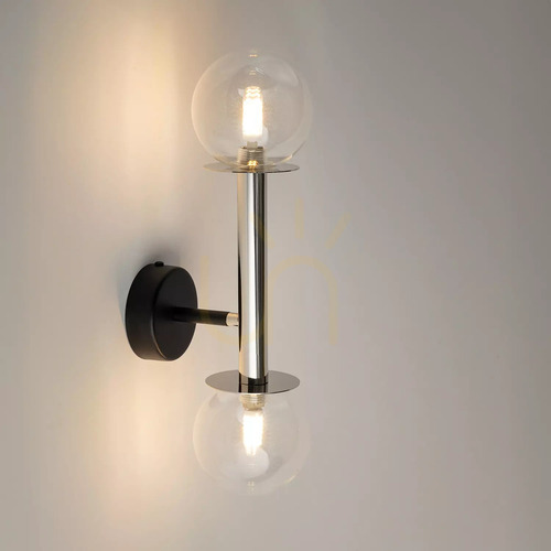 Verifica Lampă de perete Sigma DAISY 2 G9 12W negru/argintiu 40756