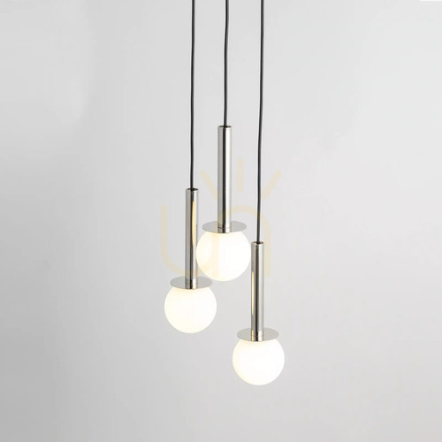 Verifica Lampa suspendată Sigma Daisy 3 negru/argintiu, sticlă, G9, SKU 40764