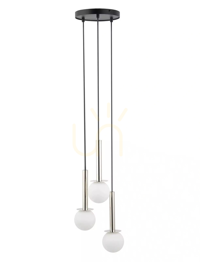 Verifica Lampa suspendată Sigma Daisy 3 negru/argintiu, sticlă, G9, SKU 40764 Lampa suspendată Sigma Daisy 3 negru/argintiu, sticlă, G9, SKU 40764