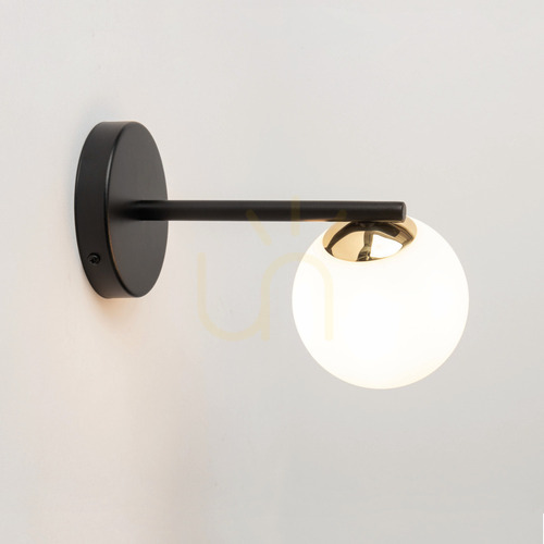 Verifica Lampă de perete Sigma Piano neagră alamă G9 12W 33662