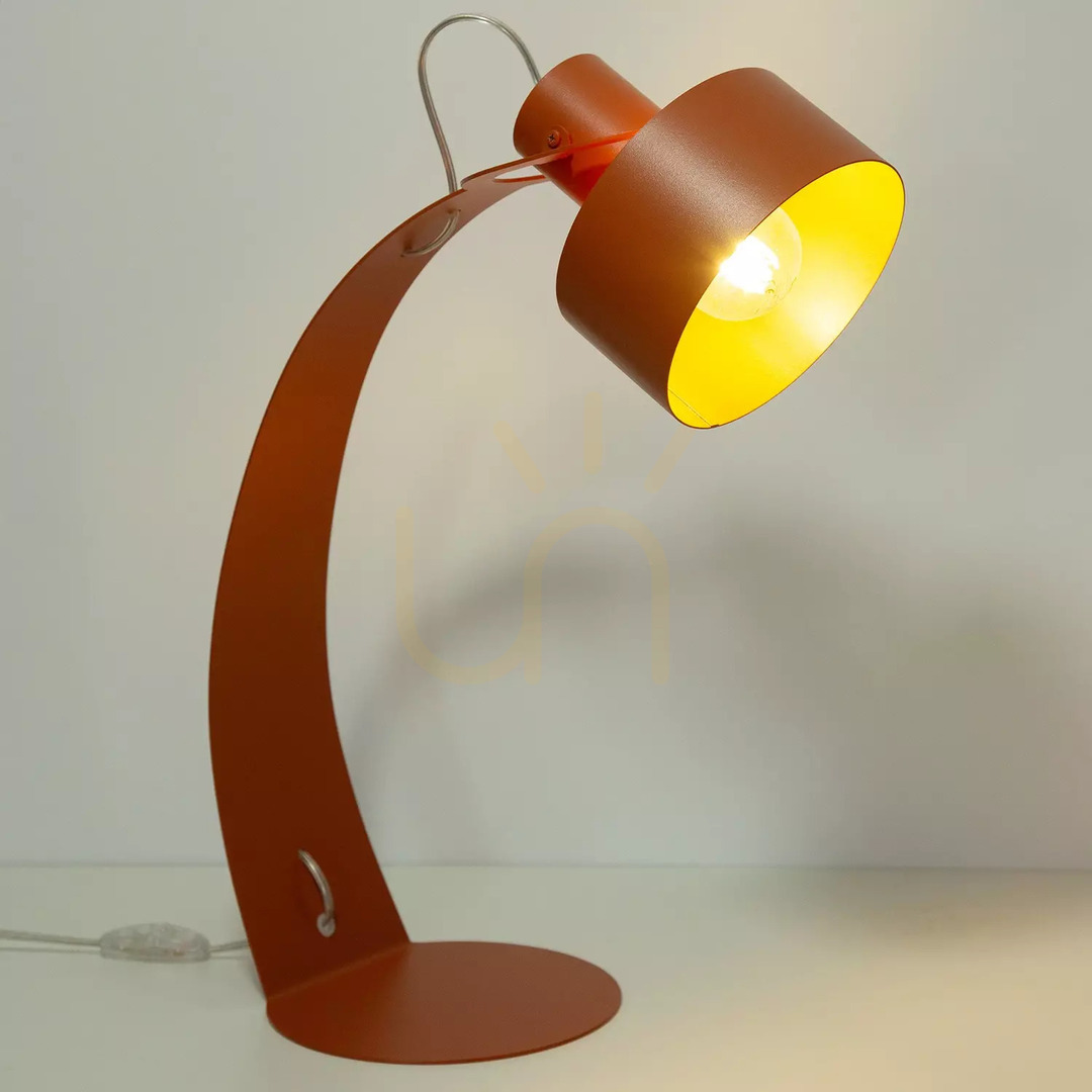 Spectacol Lampă de birou Sigma RIF cărămidă metal E27 15W SKU 41443 Lampă de birou Sigma RIF cărămidă metal E27 15W SKU 41443