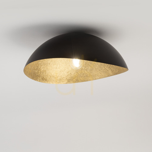 Verifica Plafond Sigma Solaris M negru-auriu E27 48 cm 40598