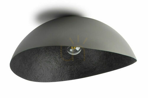 Verifica Plafond Sigma Solaris L argintiu/negru E27 15W 40627