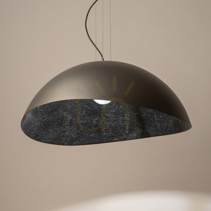 Lampă suspendată Sigma Solaris argintiu/negru 89 cm 40631 small 1