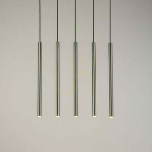 Lampa suspendată Sigma Sopel 5 argintie G9 3W SKU 33618 small 1