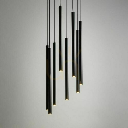 Verifica Lampă suspendată Sigma Sopel 8 negru G9 30 cm SKU 33628