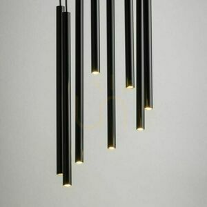 Lampă suspendată Sigma Sopel 8 negru G9 30 cm SKU 33628 small 2