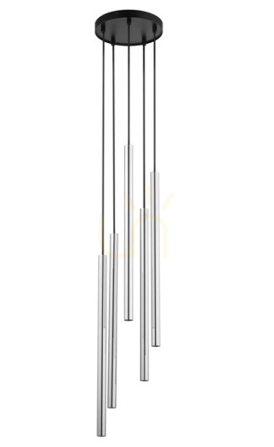 Verifica Lampă suspendată Sigma SOPEL LUX 5 negru/argintiu 40732