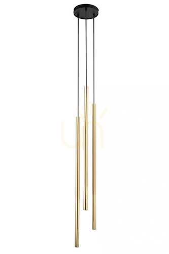 Verifica Lampă suspendată Sigma SOPEL LUX 3 negru/aur 40748