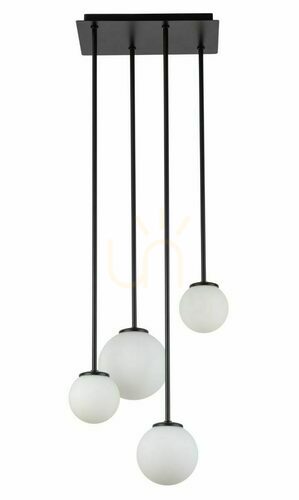 Verifica Plafoniera Sigma Tulia 4 negru alb G9 12W SKU 33503