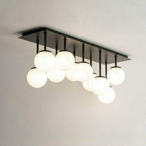 Verifica Plafond Sigma Tulia 10 negru alb G9 12W 33493