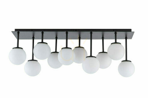 Verifica Plafond Sigma Tulia 10 negru alb G9 12W 33493