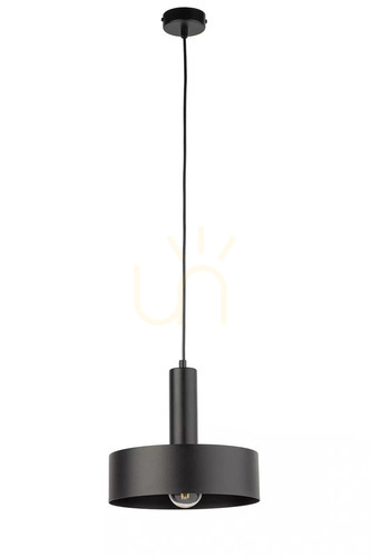 Verifica Lampă suspendată Sigma Vitrum negru cerc metal E27 27 cm SKU 40811